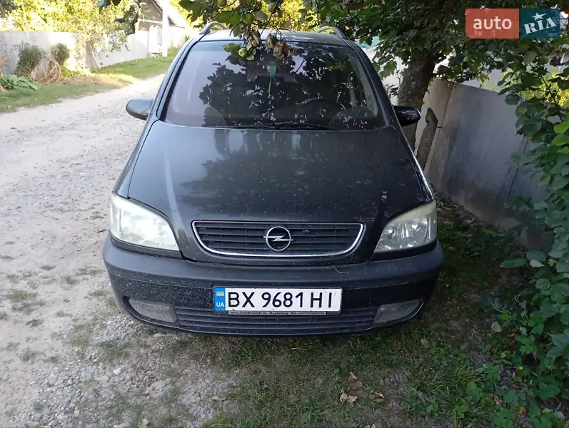 2001 opel zafira