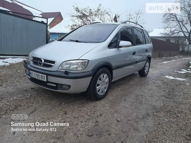 2001 opel zafira