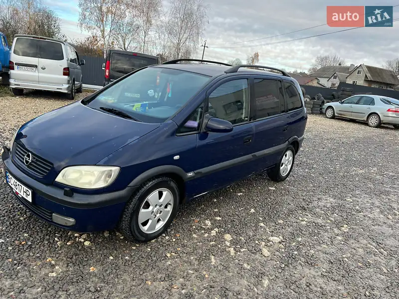 2002 opel zafira