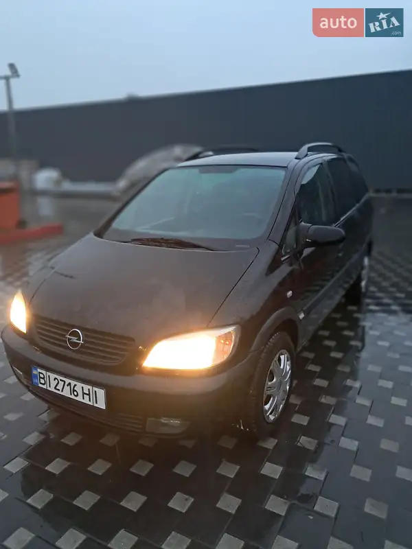 2002 opel zafira