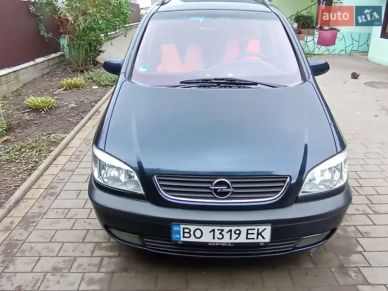 2002 opel zafira