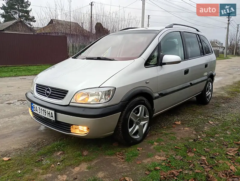 2002 opel zafira
