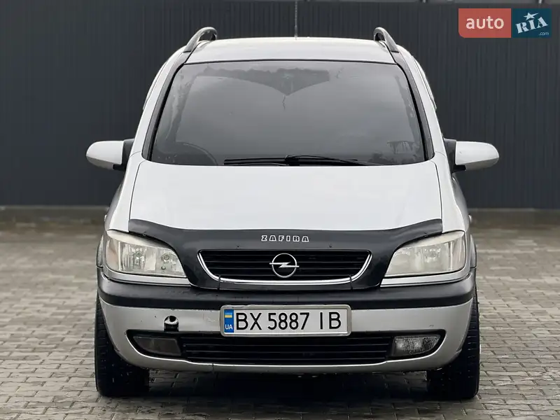 2002 opel zafira