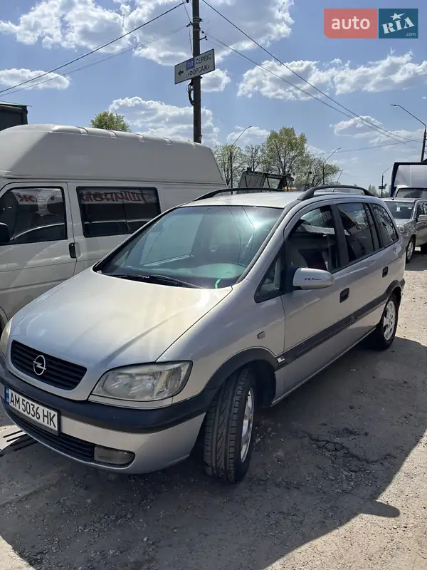 2002 opel zafira