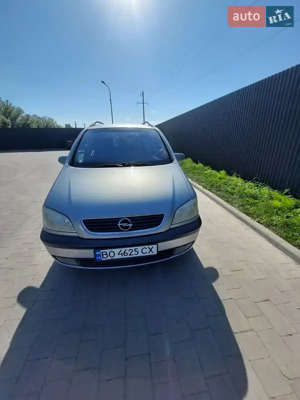 2002 opel zafira