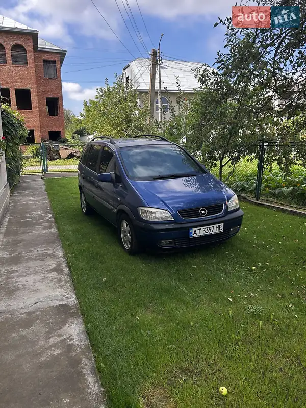 2002 opel zafira