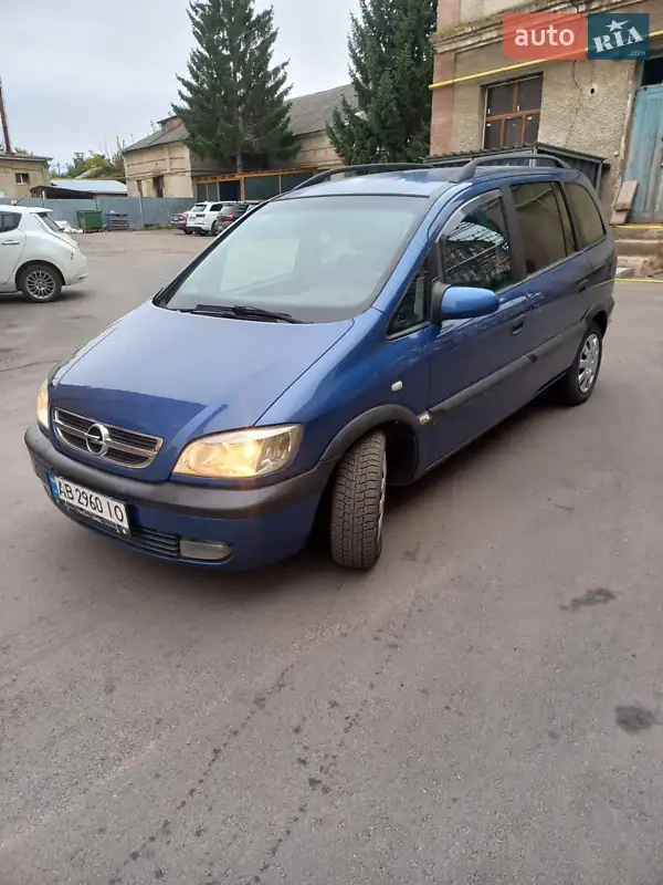 2002 opel zafira