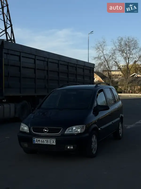 2002 opel zafira