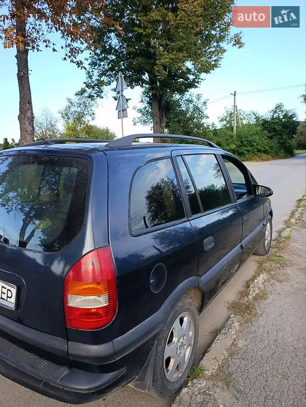 2002 opel zafira