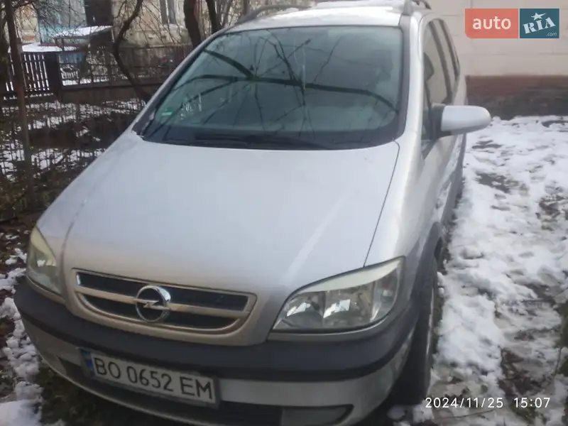 2003 opel zafira