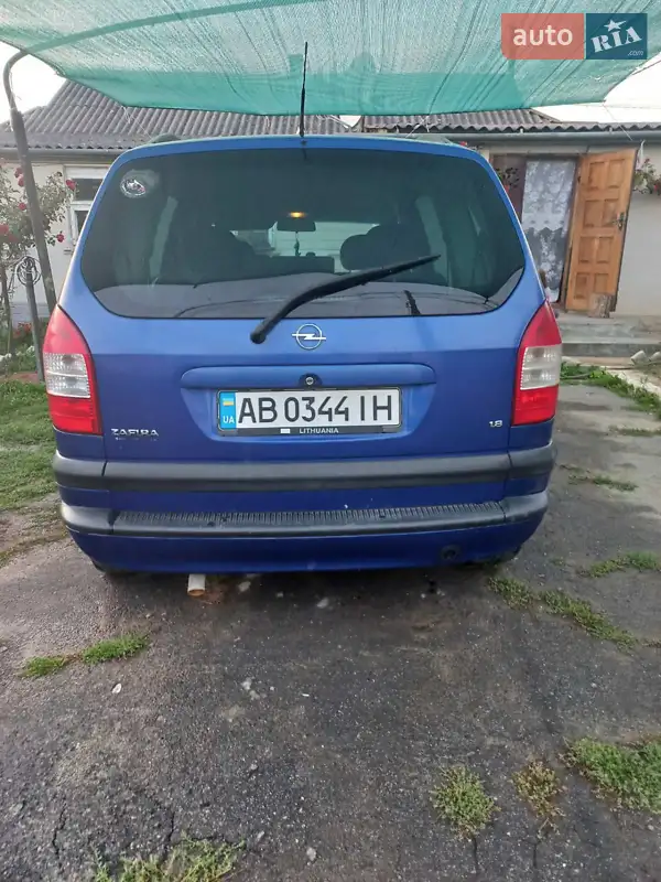 2004 opel zafira