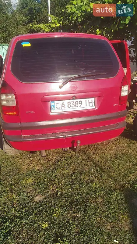 2004 opel zafira