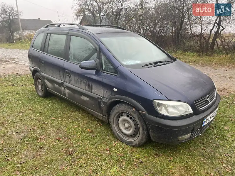 1999 opel zafira