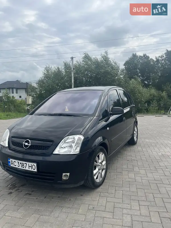 2004 opel meriva