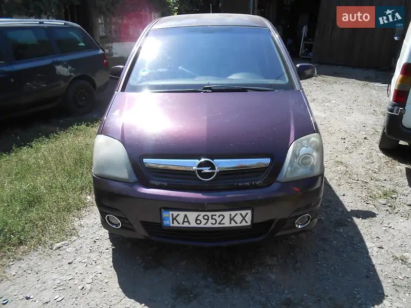 2006 opel meriva