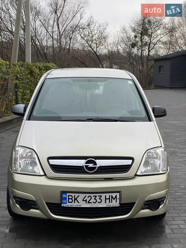 2009 opel meriva