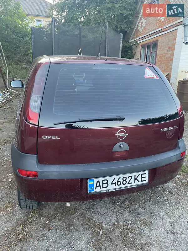 2002 opel corsa