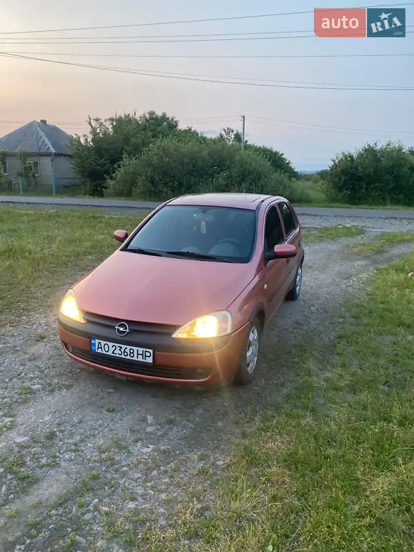 2001 opel corsa