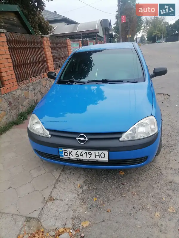 2001 opel corsa