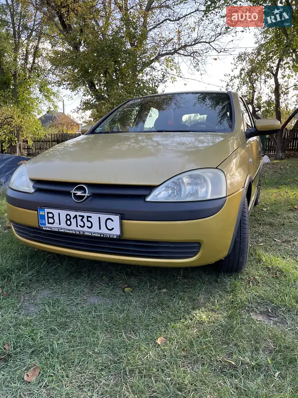2002 opel corsa