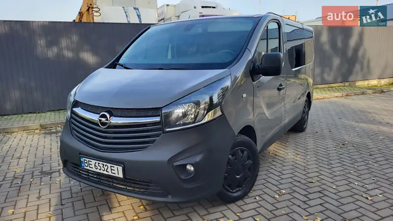2016 opel vivaro