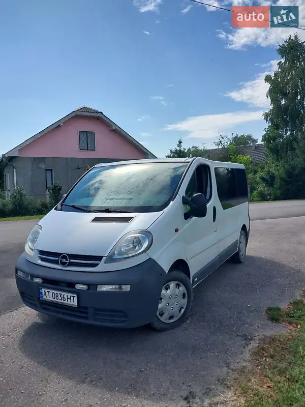 2005 opel vivaro