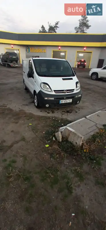 2002 opel vivaro