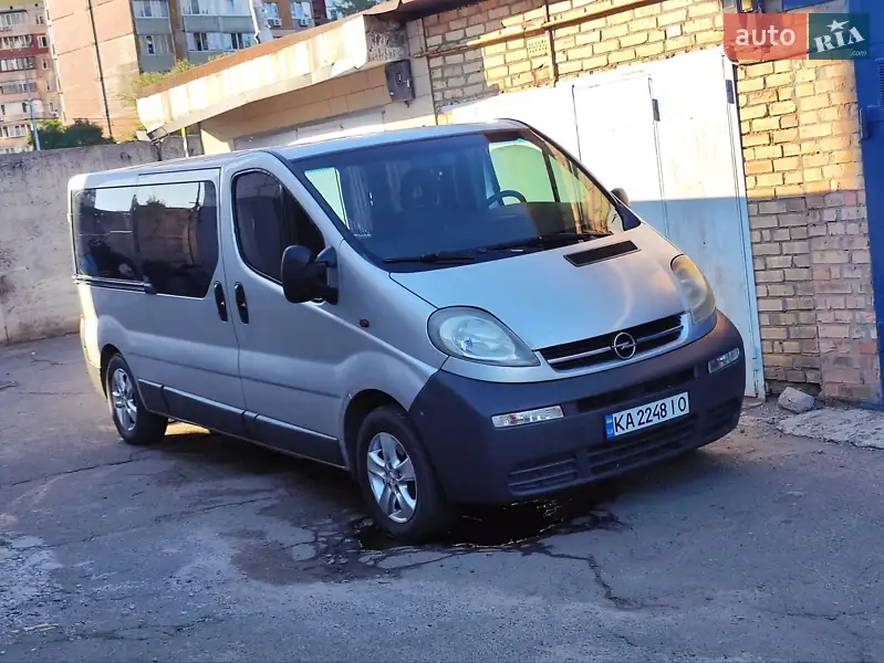 2002 opel vivaro