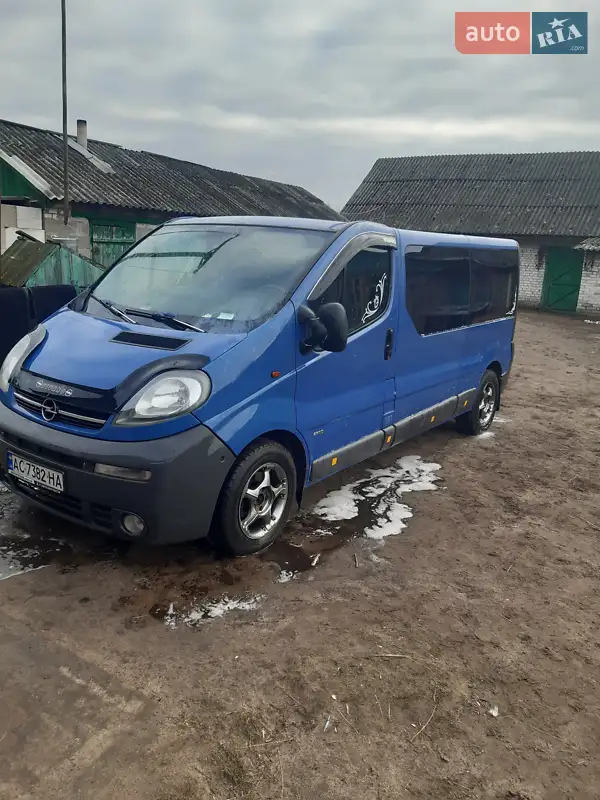 2003 opel vivaro