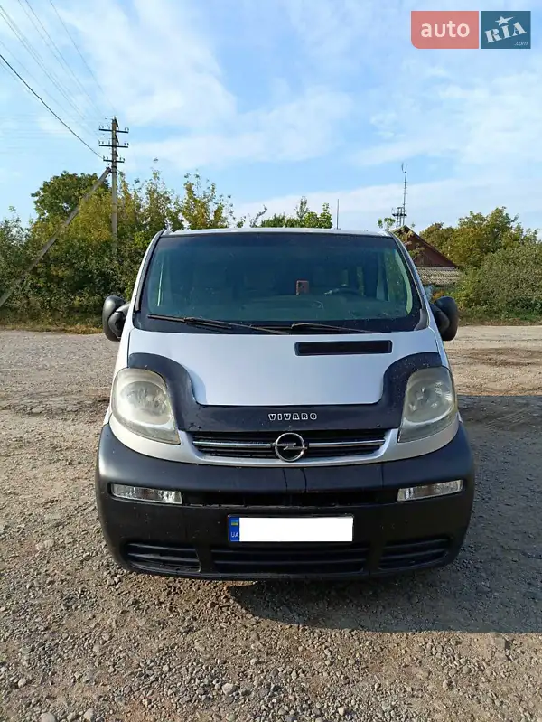2003 opel vivaro