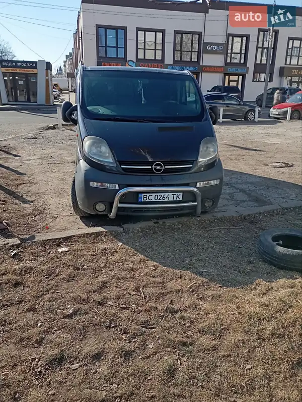 2003 opel vivaro