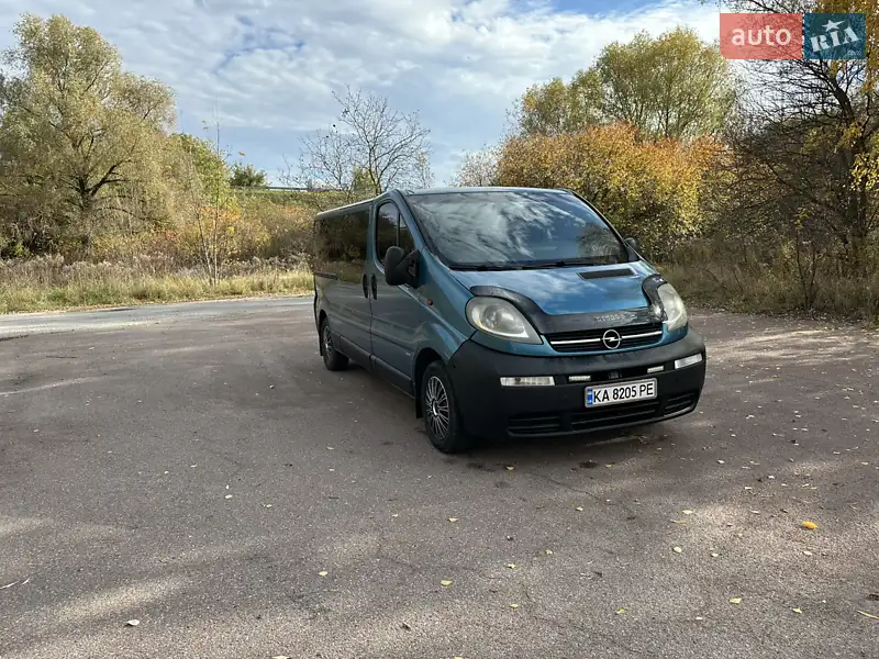 2006 opel vivaro