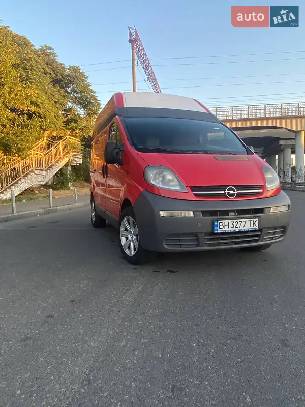 2005 opel vivaro