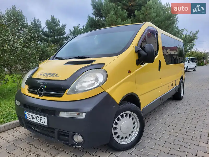 2004 opel vivaro