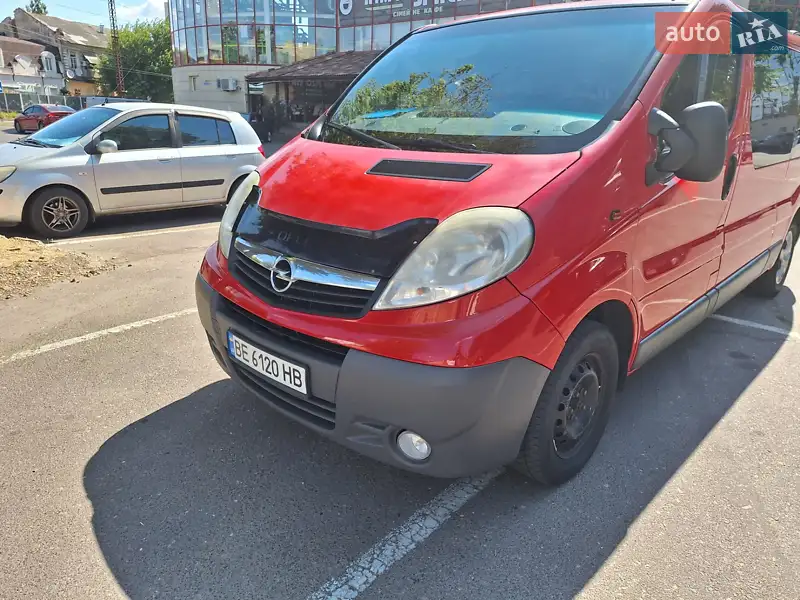 2007 opel vivaro