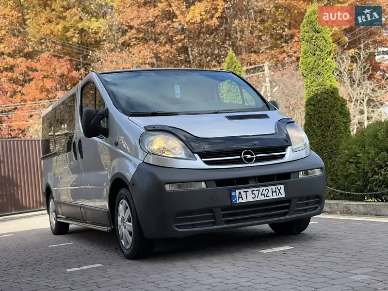 2004 opel vivaro