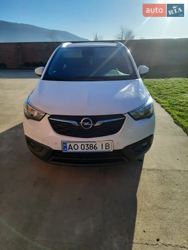 2019 opel crossland x