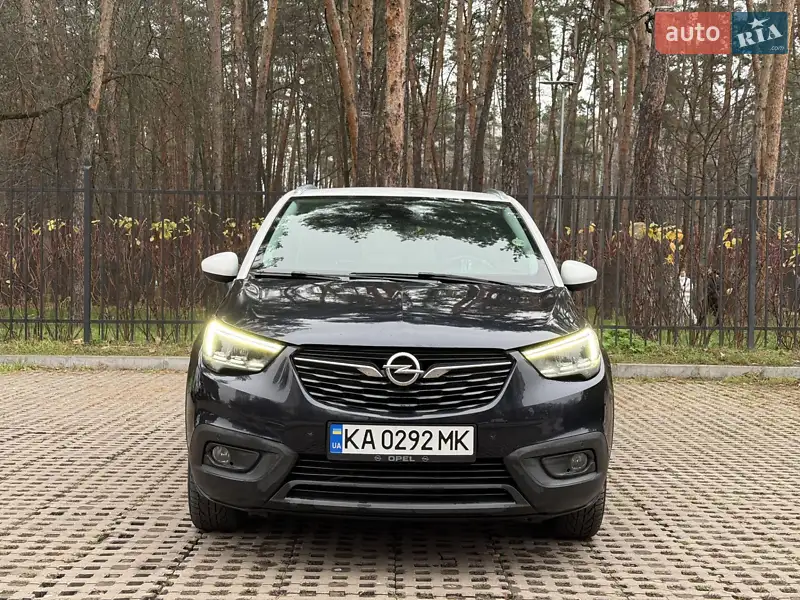2018 opel crossland x