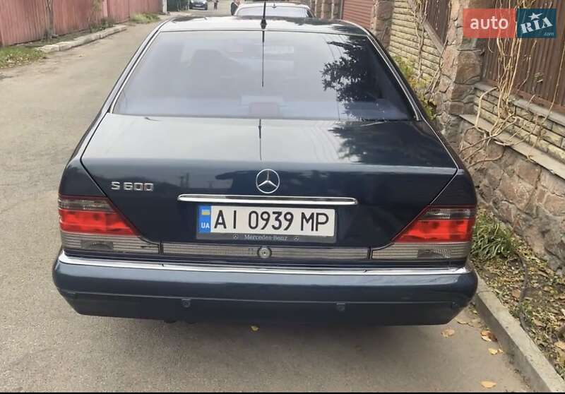 1996 mercedes-benz s 600