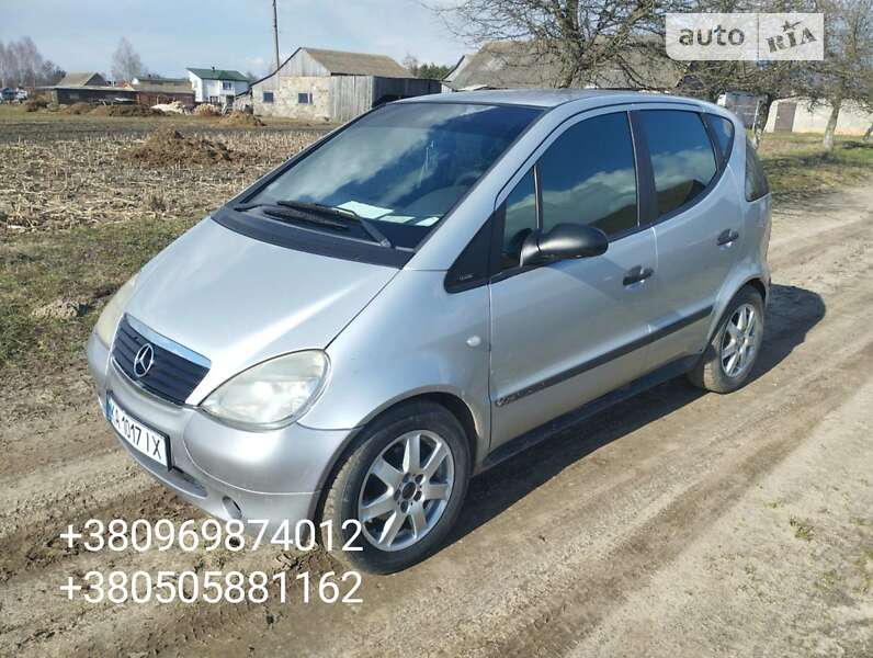 2001 mercedes-benz a 160