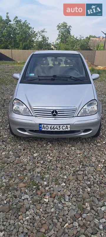 2001 mercedes-benz a 170