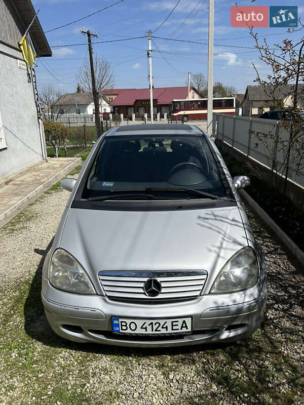 2001 mercedes-benz a 170