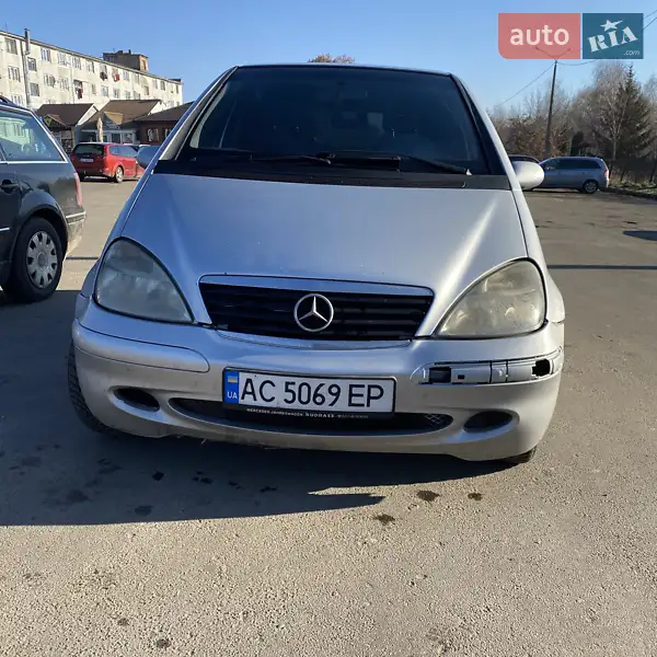 2002 mercedes-benz a 170