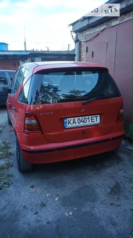 1999 mercedes-benz a 140