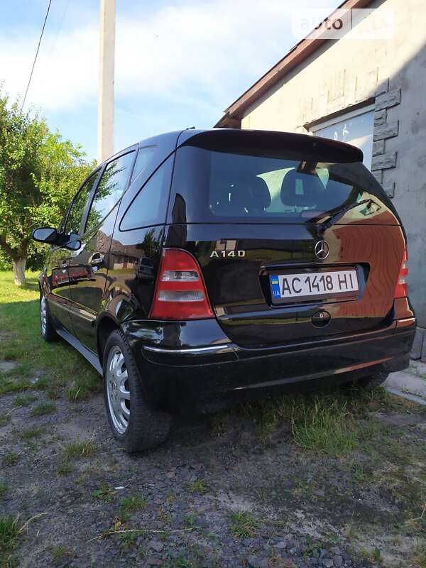 2001 mercedes-benz a 140