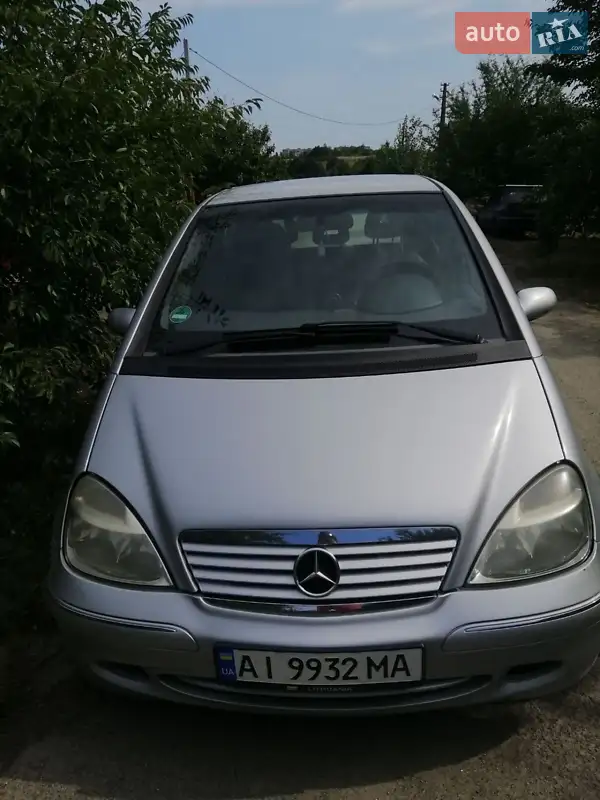 2001 mercedes-benz a 170