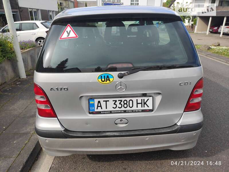 2002 mercedes-benz a 170