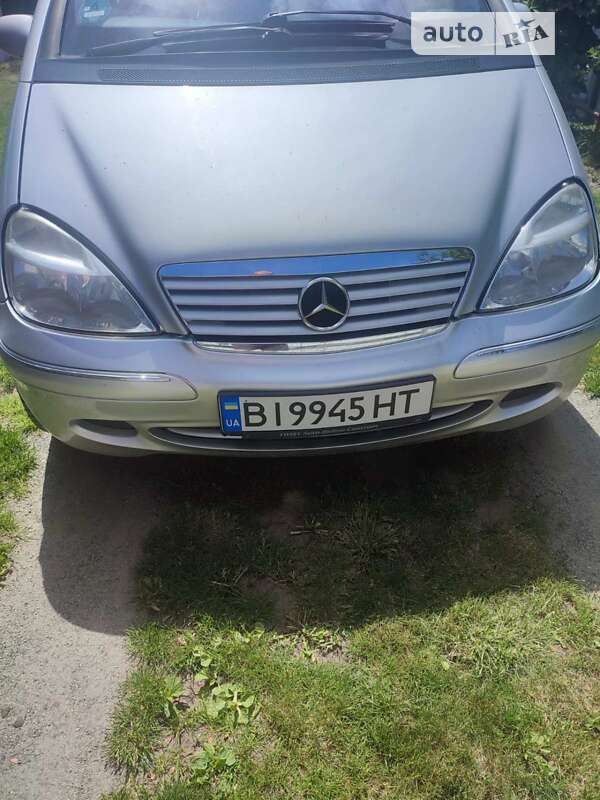 2001 mercedes-benz a 160