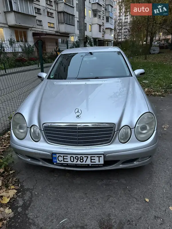 2002 mercedes-benz e 220 cdi