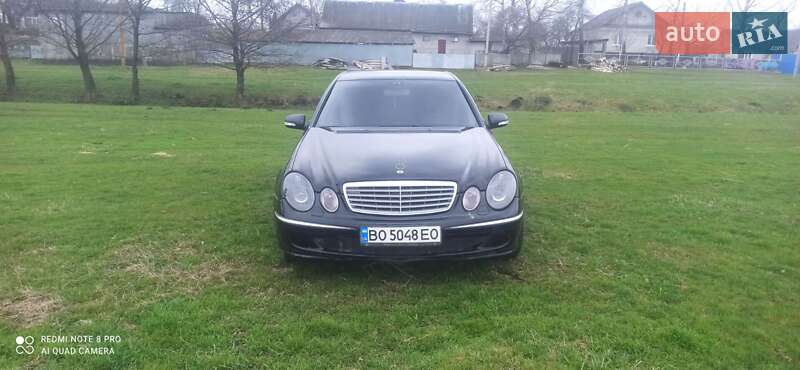 2002 mercedes-benz e 270 cdi